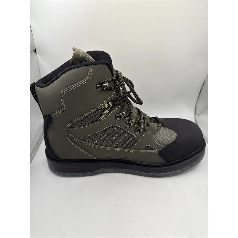 Lurewilder Men's Fishing & Wading Boots Felt Sole for Fly Fishing Size 11 New